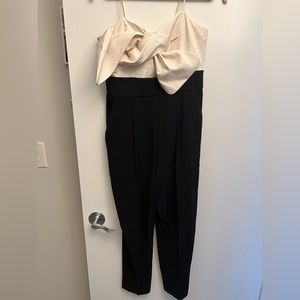 Express big bow jumpsuit